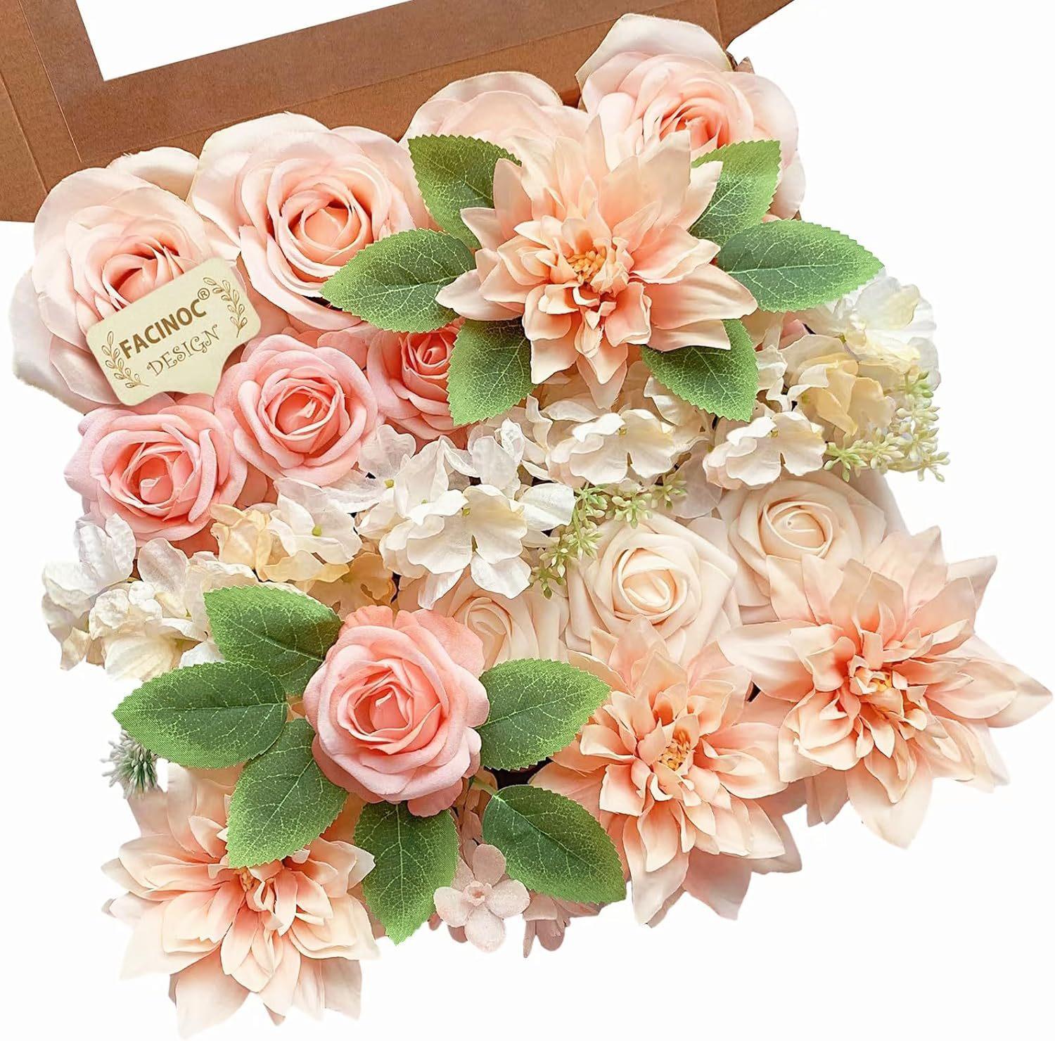Aesthetic DIY Faux Rose Box Set| Real-Touch Artificial Flowers with Stems for Wedding Bouquets & Centerpieces| Romantic Forever Valentine's & Birthday Gift| Spring Home Decor Aesthetic DIY Faux Rose Box Set| Real-Touch Artificial Flowers with Stems for Wedding Bouquets & Centerpieces| Romantic Forever Valentine's & Birthday Gift| Spring Home Decor
