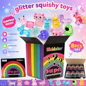 Surprise Blind Box Malt Sugar Squishy Set, Stress Relief Creative Slow Rebound Squishy, Multiple Styles, Rare Mystery Gift Box, Party Gift