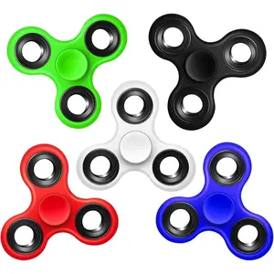 Fidget Spinners 5 Pack for Kids and Adults Stress Relief Sensory Toys for Boys and Girls Age 8-13 High Speed 1-2 Min Quite Spins Fingertip Gyros Valentines Day Giftsfidget toys