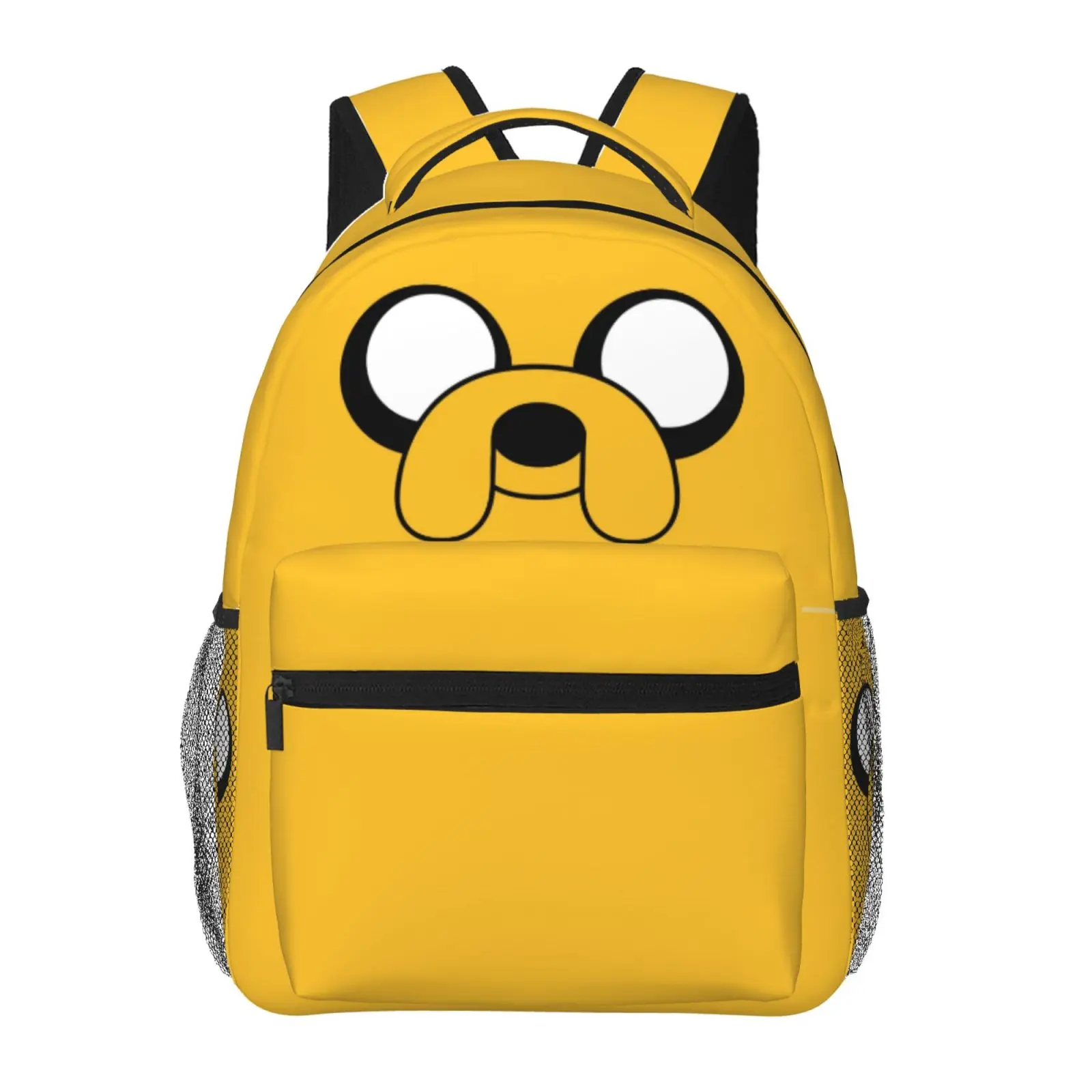 Large Capacity Anime Adventure Time2 Backpack, Cartoon Student School bag, boys girls Breathable Adjustable Shoulder Straps School Daypack, Durable Lightweight Book Bag for Daily School Travel Camping Office