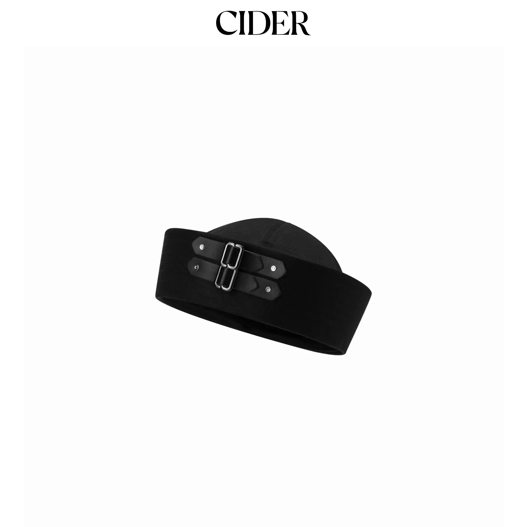 Cider DOUBLE BUCKLE SAILOR HAT
