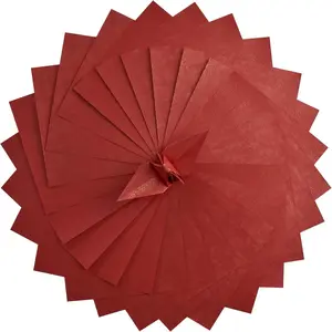 100 Origami Paper Sheets Paper Pack Paper Flower , Embossing,  Coating for Folding Paper, Origami Cranes,Scrapbook ( , 3x3 inches)