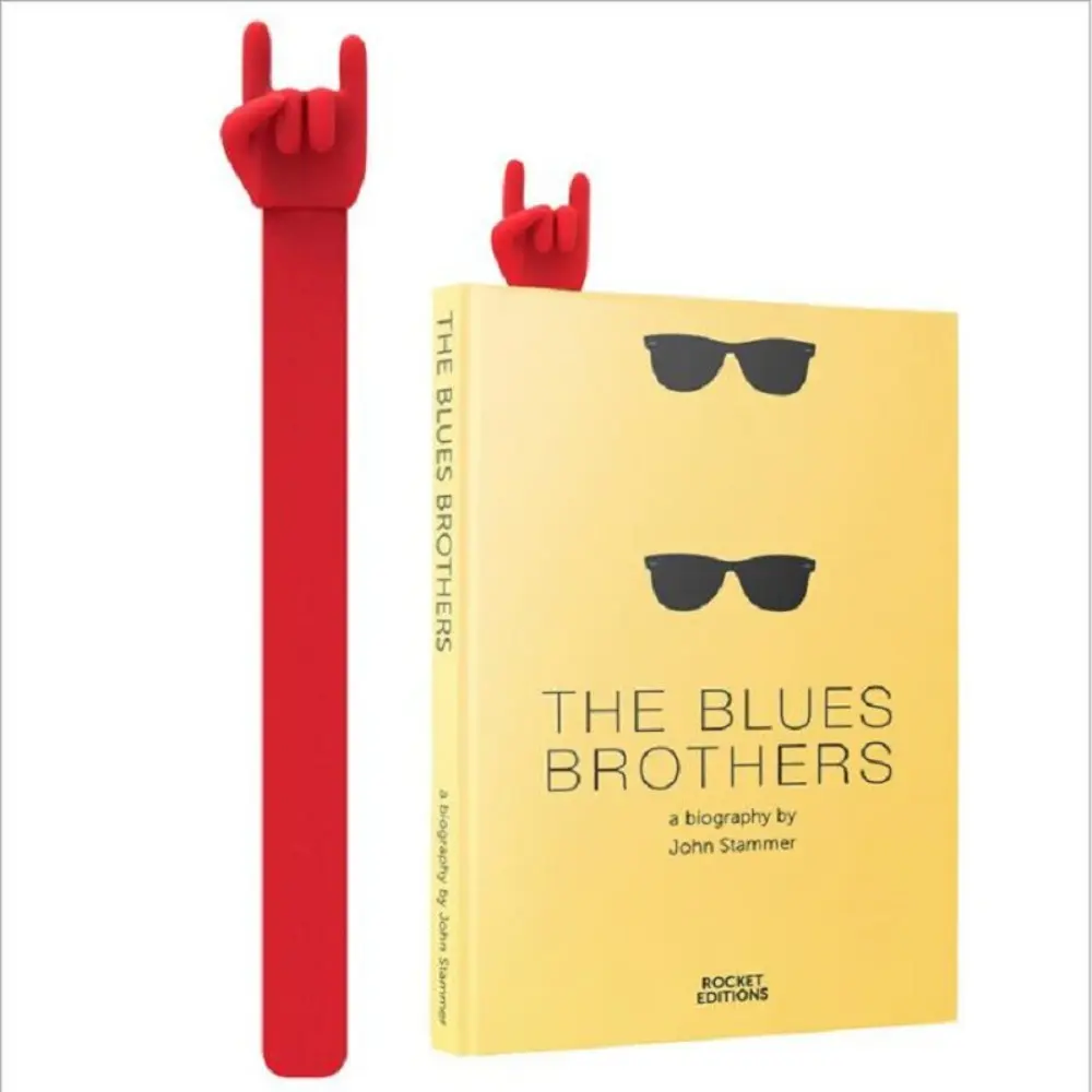 3D Finger-Shaped Bookmarks, Creative Cute Unique Page Markers, Funny Reading Clips for Students (Sports & Outdoor Office Supplies Companion)