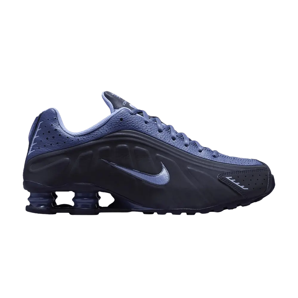 Nike Shox R4 'Obsidian Reflective' (Unisex) Obsidian/Diffused Blue/Light Armory Blue running shoes IM8462 451