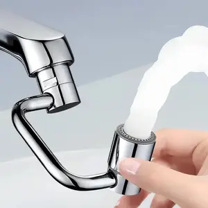 🫧 The "No More Backache" Sink Hack ｜ 1080° Swivel Robotic Arm Faucet Extender [Rent-Friendly Upgrade]