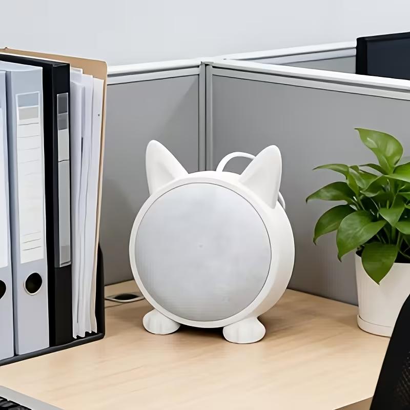 Cat-shaped mini speaker stand for desktop decoration can be used as a student gift or birthday present