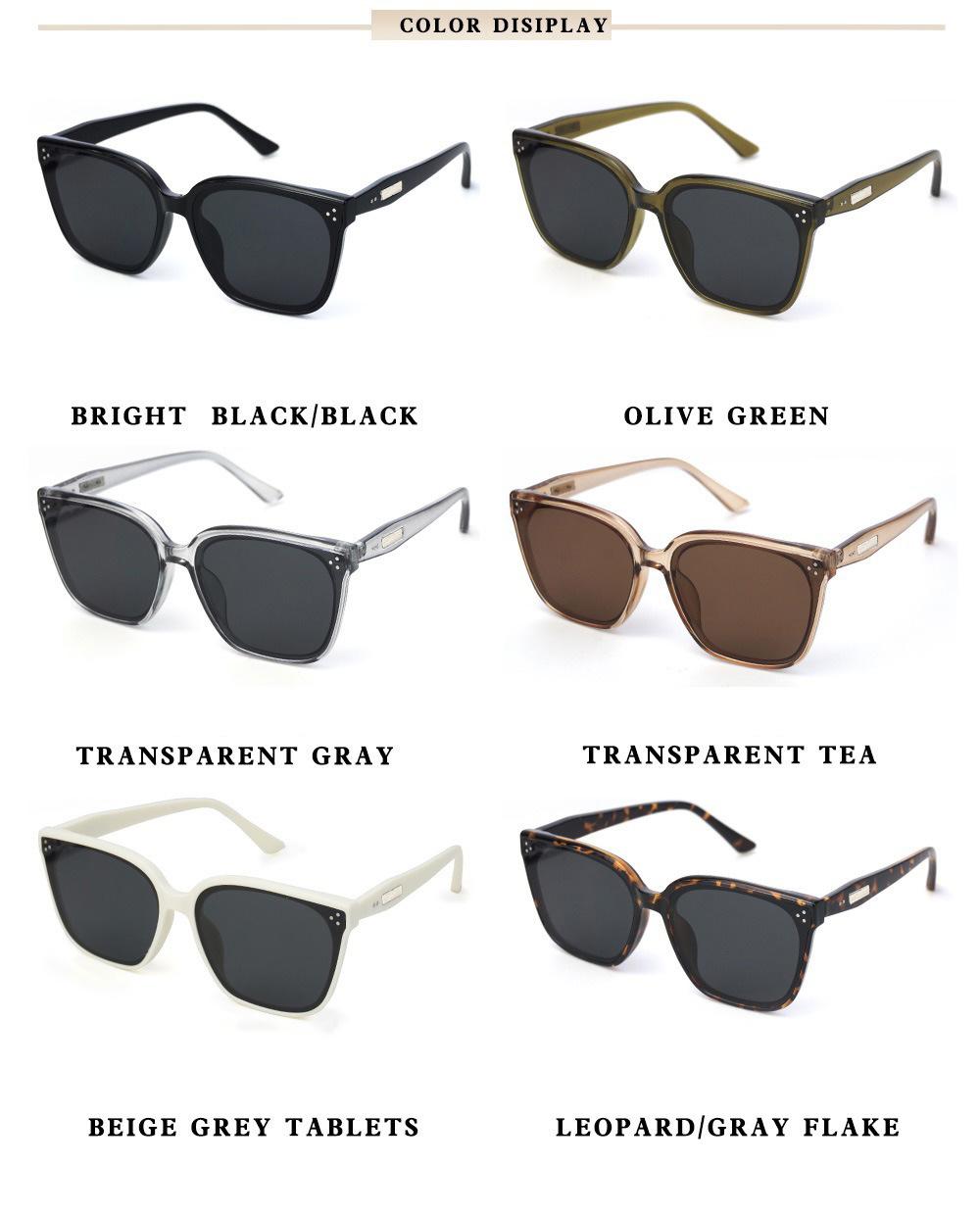 2026 New Vintage Square Transparent Gray Sunglasses for Women Summer Outdoor Vacation Car Tour Sunshade Glasses UV400 Men's Protective Goggles