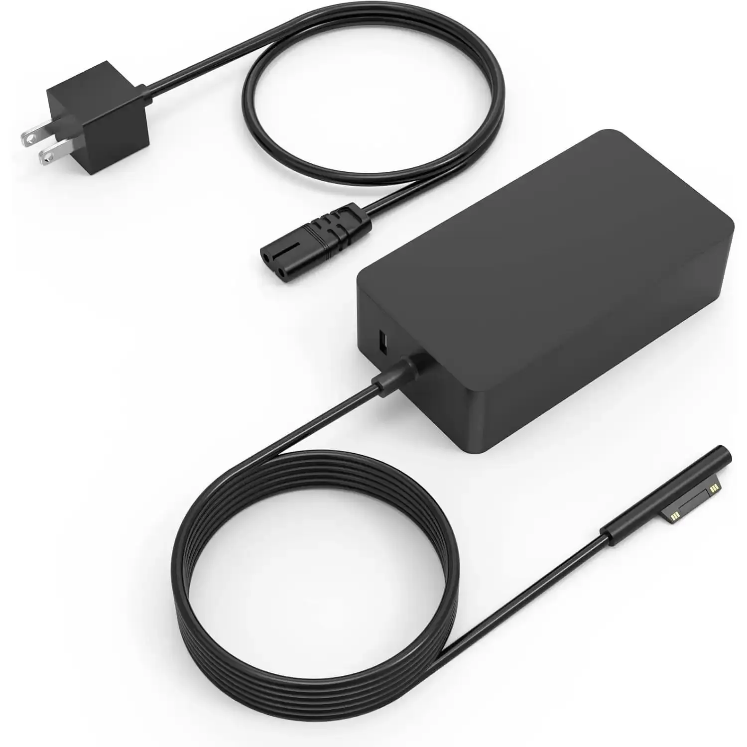65W Laptop Charger Compatible with Microsoft Surface Pro 11,10,9,8,7,7+,6,5,4,3,2,X,Laptop 6,5,4,3,2,1,Book/Go Tablet,44W,36W,10FT