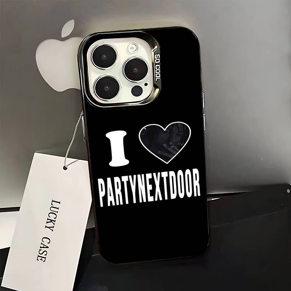 SINGER Partynextdoor COLOURS Black Phone Case Compatible with iPhone 17 16 15 14 13 12 11, Pro, Max, Plus, E, Air, Mini