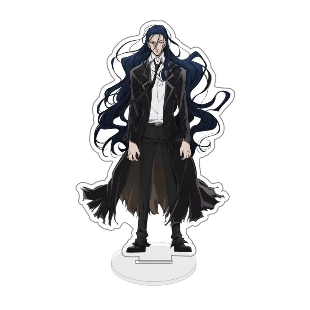 Diy Bungou Stray Dogs Dazai Osamu Anime Peripheral Figure Show Transparent Acrylic Stand Model Desktop Ornament Originality Gift