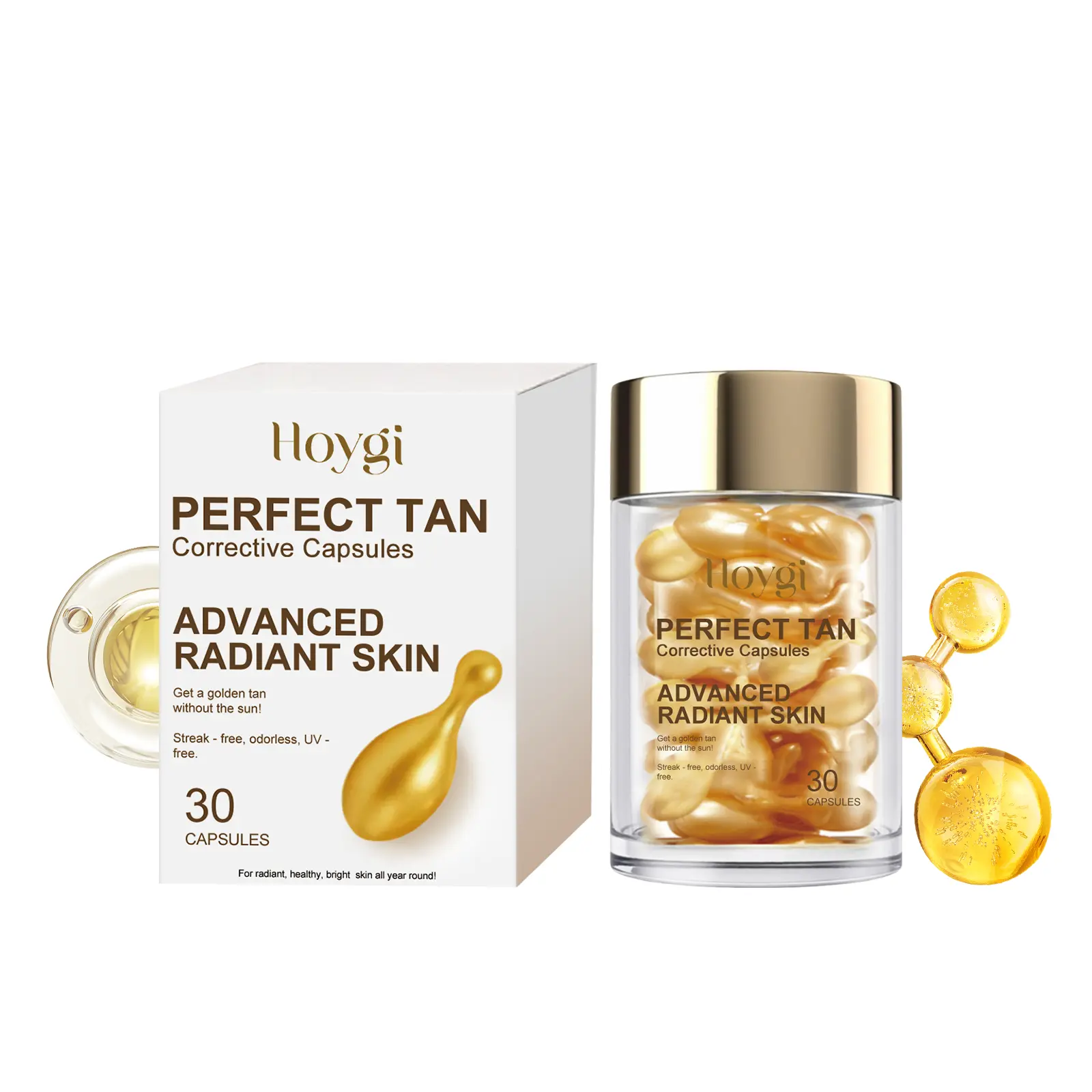 Tanning Care Essence: Summer Outdoor Natural Tanning Comfortable Bronze Moisturizing And Nourishing Essence ,face