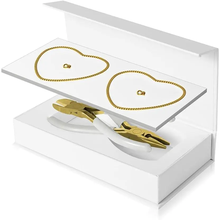 Permanent Couples Bracelet Kit – Locking Heart Clasp DIY Bracelet Set for Couples, , and Family –   for Anniversary, Valentine’s Day, Birthday – His & Hers Matching Bracelets