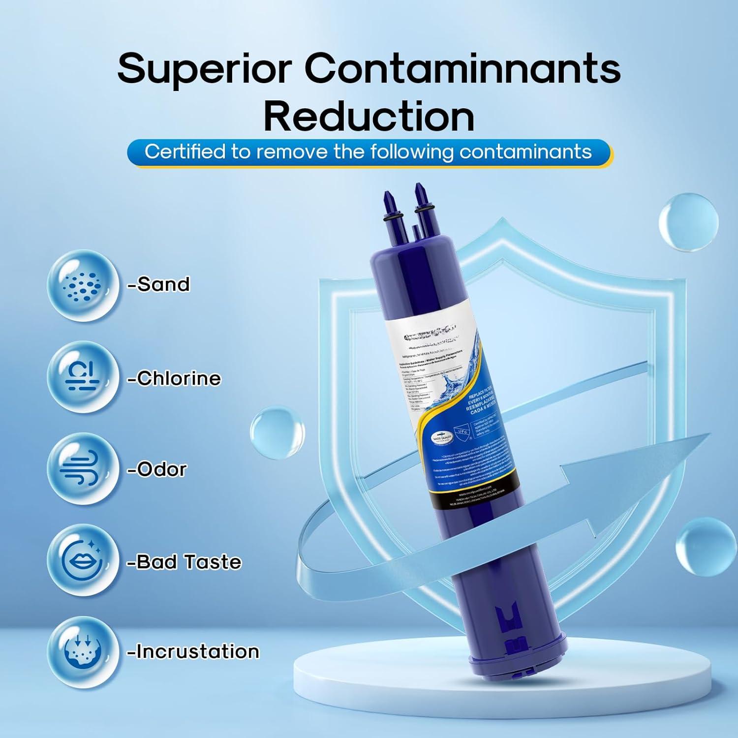 Replacement for 4396841, EDR3RXD1, Everydrop(R) Filter 3, 4396710, Kenmore(R) 9083, 9030, 46-9083, 46-9030, Refrigerator Water Filter, 2PACK