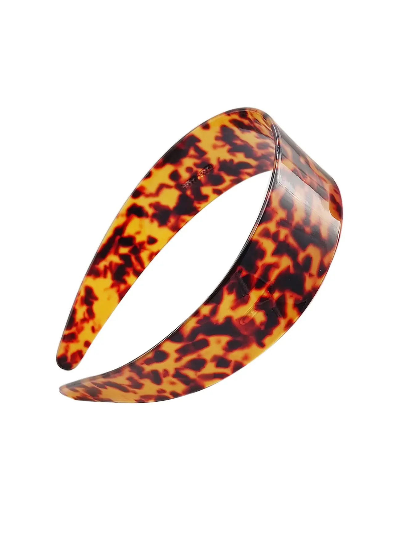 Women's Vintage Leopard Print Hairband, Classic Leopard Print, Elegant Acetate Headwear Accessory, Chic Headbands, Daily Versatile Fashion Accessory, All-Season Wear