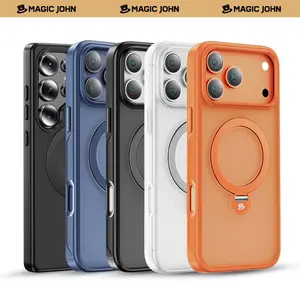 NEW - 360 Degrees Rotating Magnetic Stand Protective Phone Case Cover for iPhone and SamSung