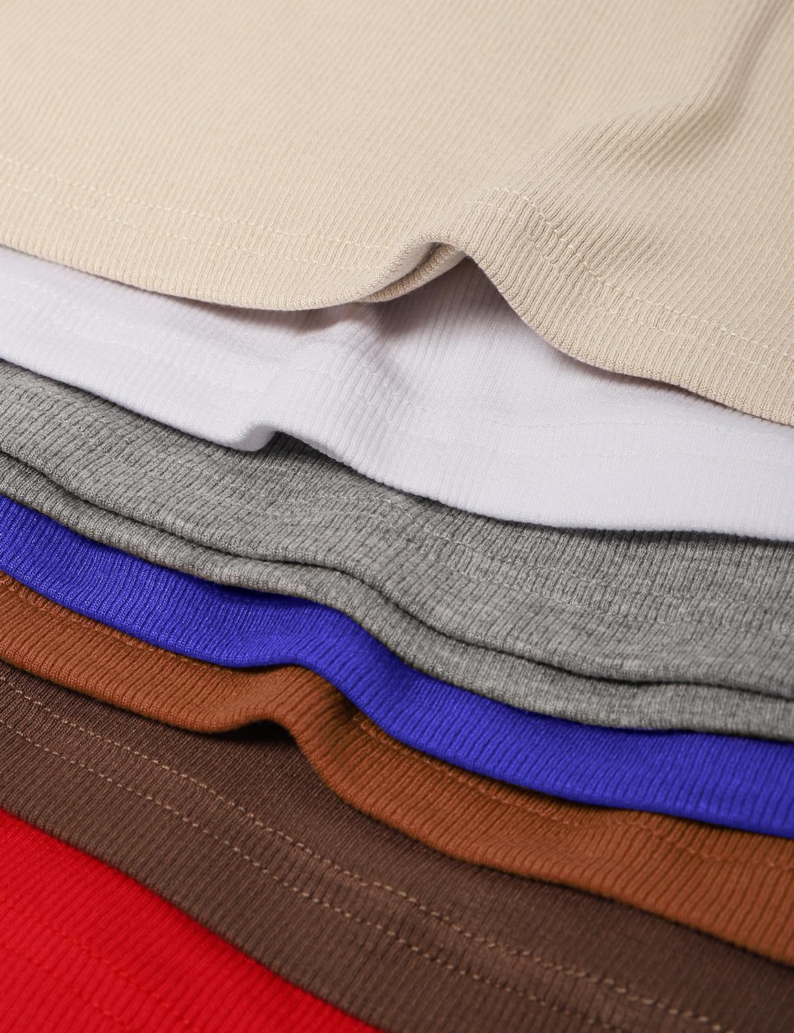 Womens Tank Tops High Neck Sleeveless Ribbed Tank Casual Basic Thick Strap Slim Fitted Racerback Shirts new arrival fashion vacation beach outfit loose fit overall