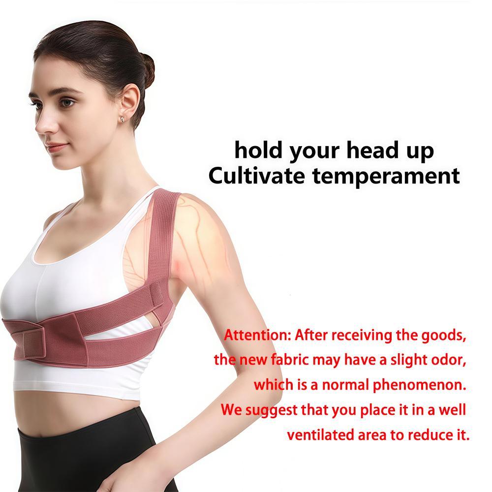 Durable Invisible Sports Strap for Men & Women, Adjustable Shoulder Straps for Fitness, Office Workouts, Home Exercise, Posture Strap