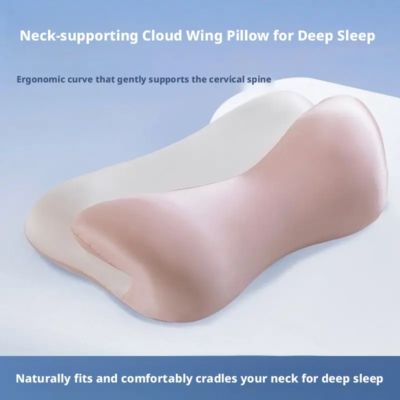 Memory Foam Cloud Wing Pillow, Slow Rebound