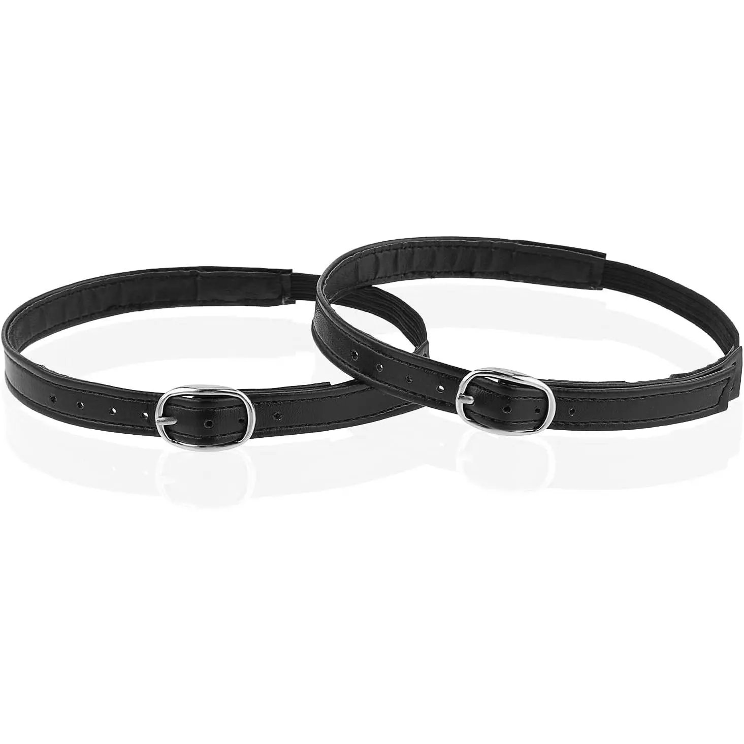2 count  Ankle Straps for Heels Elastic High Heels Shoe Straps Detachable Shoe Straps for Heels Shoe Straps for Loose Shoe Straps for Heels Lady High Heels Anti-Loose Shoelace (2)