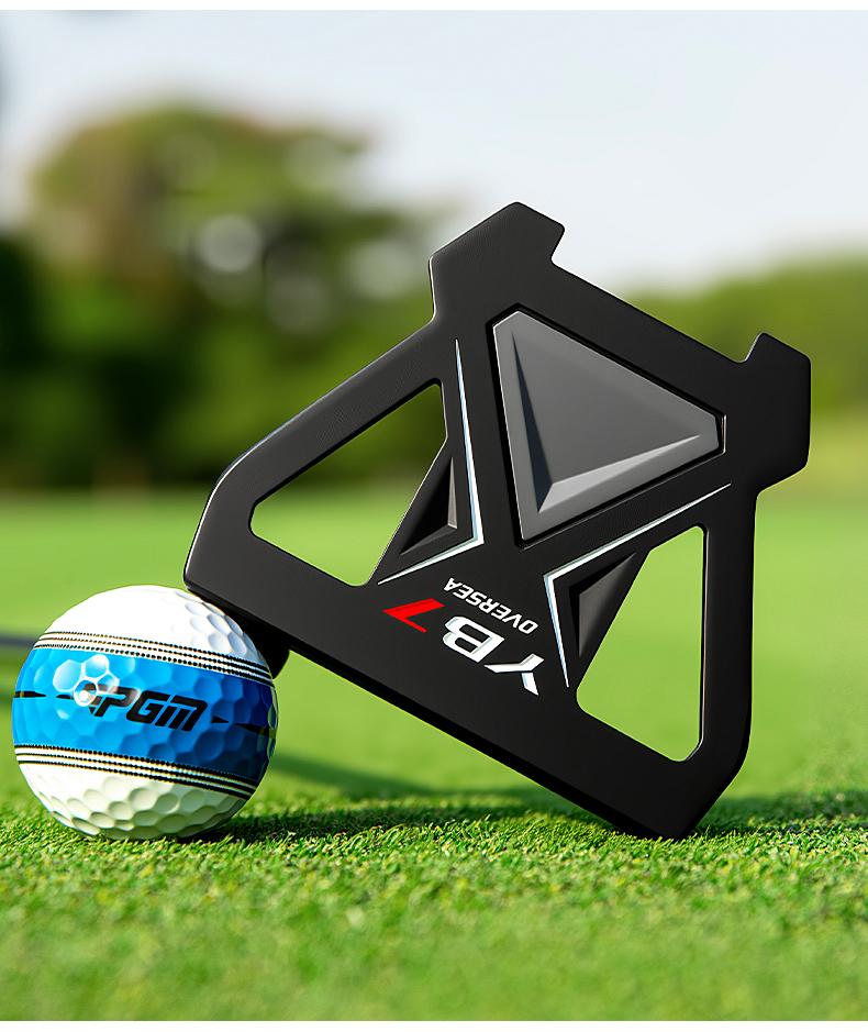 Golf Putter - 3-Line Alignment, Single Club (Men's & Women's) - Stable, Low Center of Gravity, High Forgiveness, Precision Alignment Lines