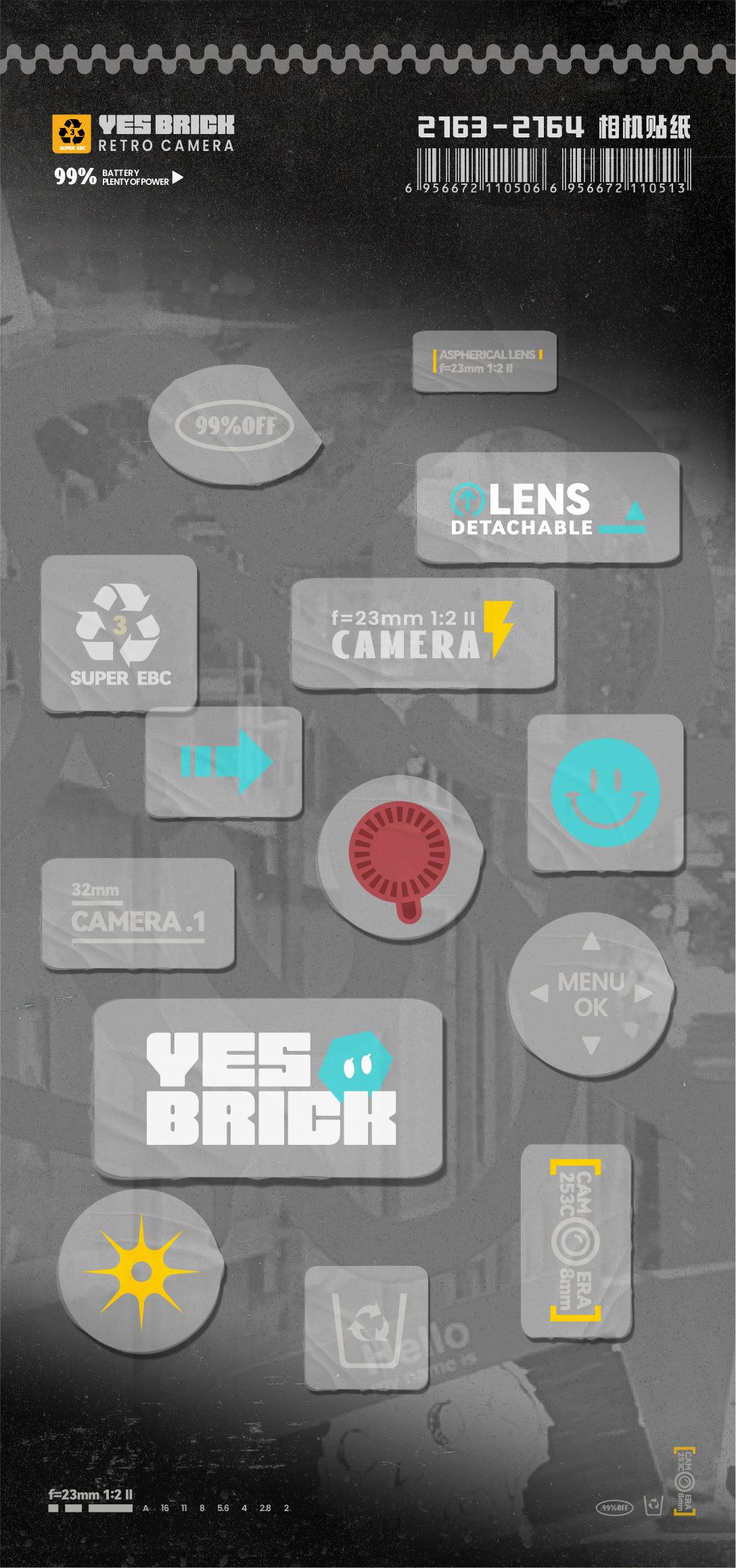 Brick Also Building Blocks Mechanical Universe Retro Camera Assembly Handmade Toy Model Ornament Boys Birthday Gift Wholesale