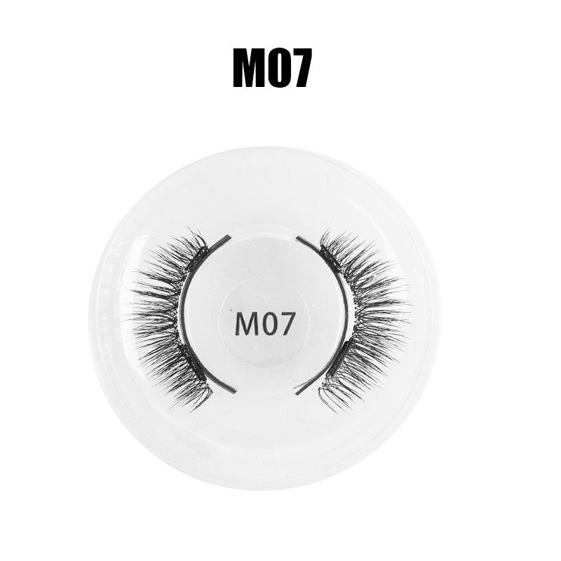 Magnetic False Eyelashes Set 1 Pair Natural Thick Quantum Magnetic Lashes No Glue Required Easy to Apply for Daily Makeup Party Look