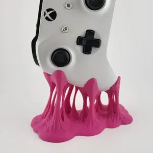 New 2026 Hot Bubble Gum Design Desktop Organizer, 3D Printed Xbox Controller Stand, Novelty Storage Rack, Unique Desk Accessory
