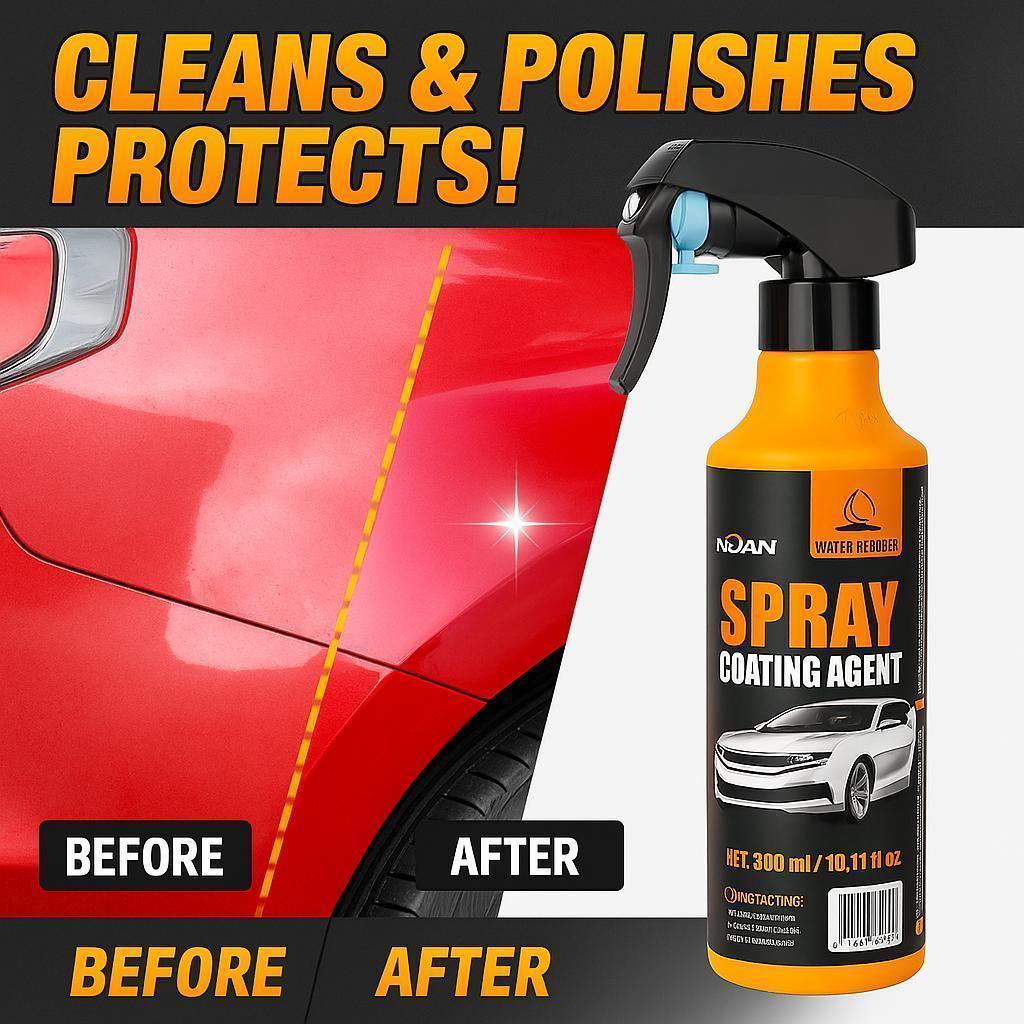 NUAN nano car coating spray-Professional spray coating with superior water beading & UV defense.