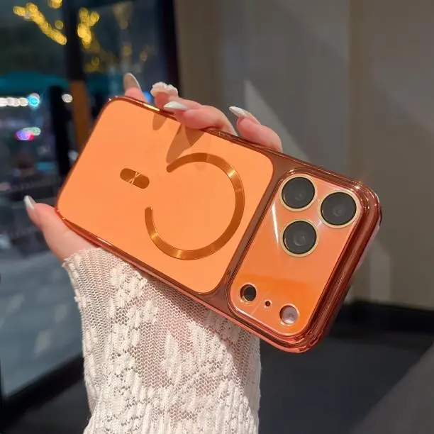 Eros brand - Large window instantly transforms into an IP17 phone case, IP16 Pro Max protective cover with magnetic full coverage