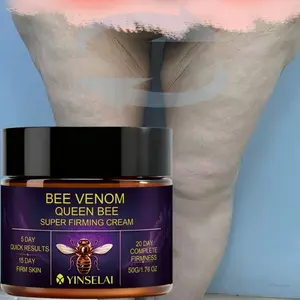 Super Firming Cream, Instant Lift, Rich in Collagen, Bee Venom, Vitamin C, for Arms, Legs, Abdomen, Smoother Skin, Deep Pull, Significant Tightening Effect