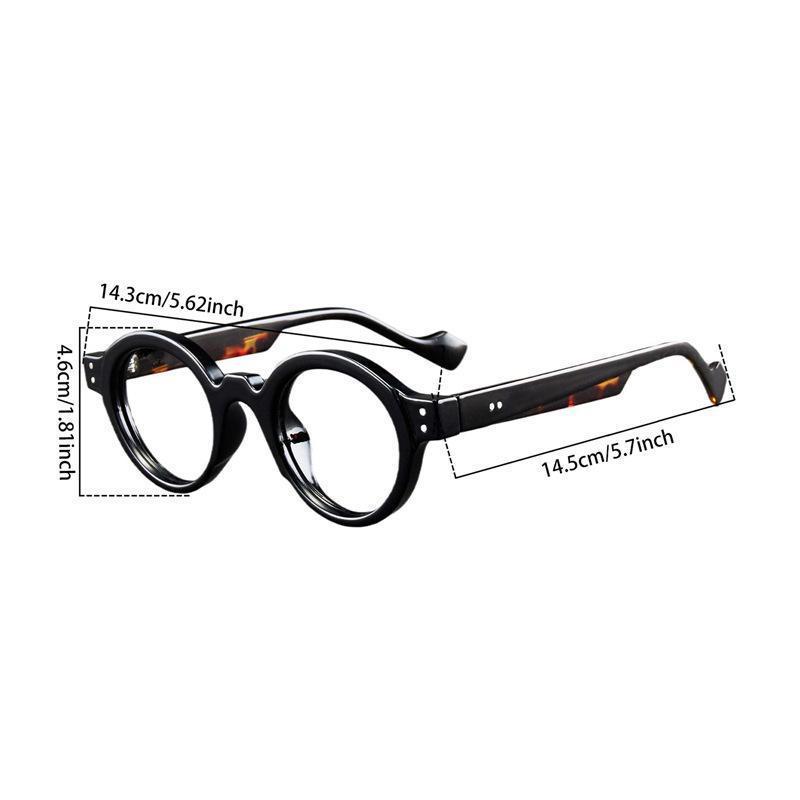 2025 New Retro Small Round Frame Anti-Blue Light Glasses – Trendy Color Block Rice Grain Design, Lightweight Non-Prescription Eyewear for Daily Work, Study & Fashion Outfits Vintage outdoor fall Oval Women's Glasses sunglass ses