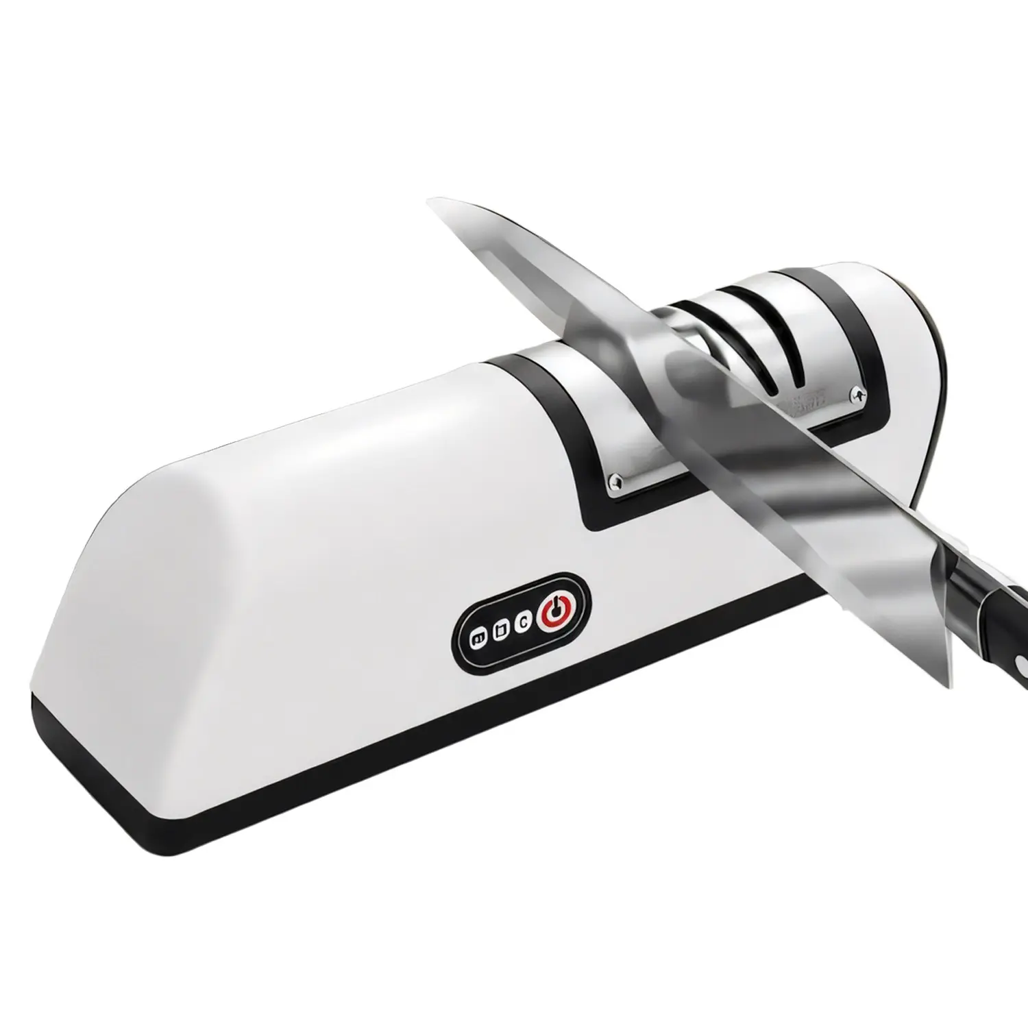 Professional 2-Speed Electric Knife Sharpener for Kitchen, Multi-Functional Automatic Sharpening Machine for Scissors, Chef Knives, Hard Alloy Blades Restorer, Fast Precision Honing Tool, Christmas Holiday Gifts