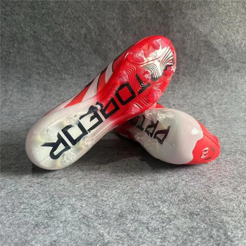 Original Unisex Football Boots for Kids Training Studded Fast Soccer Cleats Outdoor Non Slip Football Shoes for Man 35-45