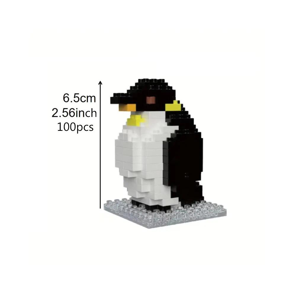 Animal Building Blocks DIY Whale, Dolphin, Penguin Ornaments-Awesome Educational Toys & Holiday Gifts for Kids!