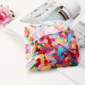 20g mixed color paper scraps, suitable for birthday parties, engagements, weddings, baby showers, school and graduation seasons, teaching decorations, scattering small fragments