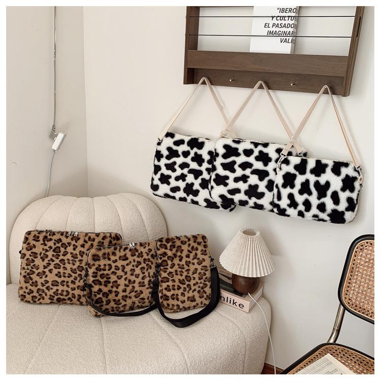 Leopard print Laptop Sleeve 11 13.3 13.6 14 15 15.6 Inch For Macbook Dell Huawei Samsung Xiaomi LG Shoulder Bag Tablet Pouch