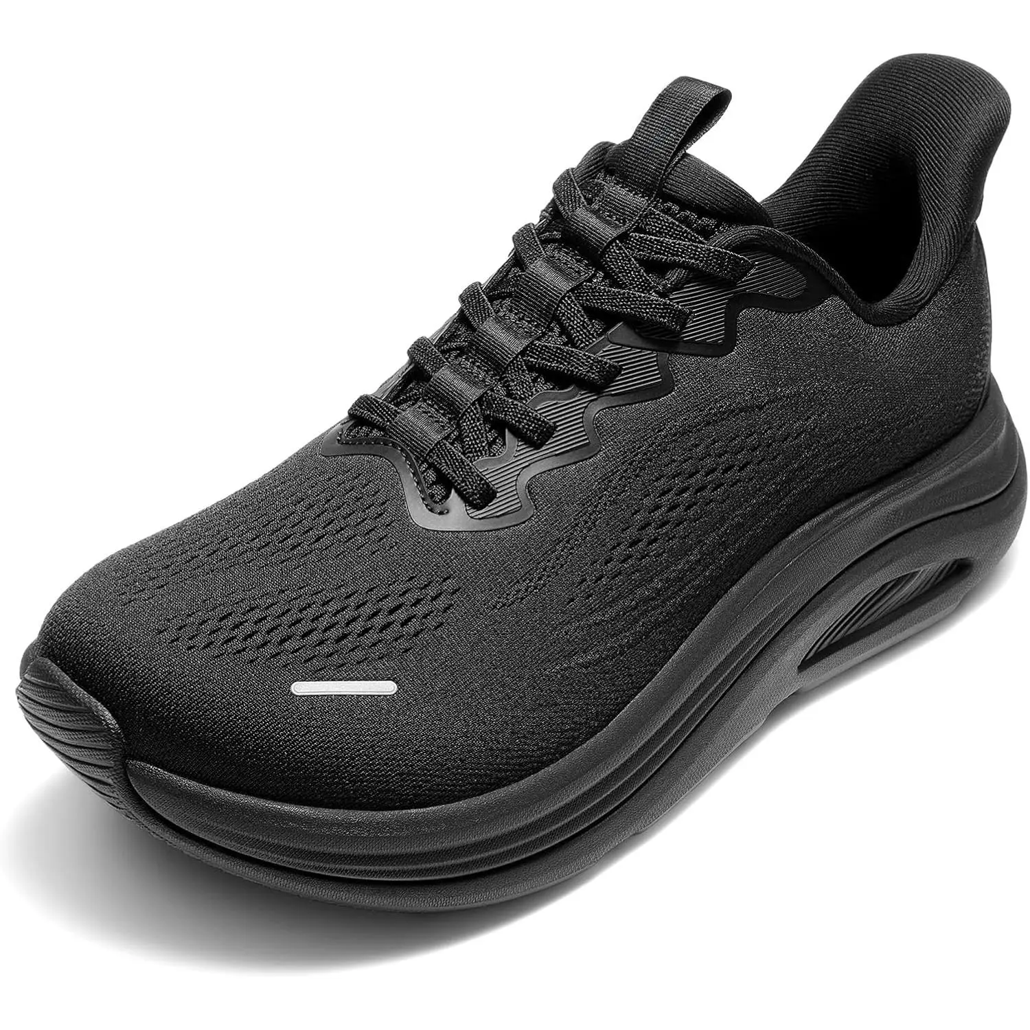 Men's Slip On Wide Toe Box Walking Shoes Hands-Free Barefoot Cushion Running Tennis Arch Support Gym Workout Athletic Fashion Sneakers StediCloud