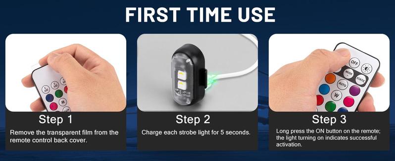 6PCS Wireless Led Strobe Lights with Remote Control 8 Colors USB Rechargeable Waterproof Emergency Lights Rock Light Flashing Light for Car Motorcycle Aircraft Scooter Truck Drone Vehicle 6PCS Wireless Led Strobe Lights with Remote Control 8 Colors USB Rechargeable Waterproof Emergency Lights Rock Light Flashing Light for Car Motorcycle Aircraft Scooter Truck Drone Vehicle