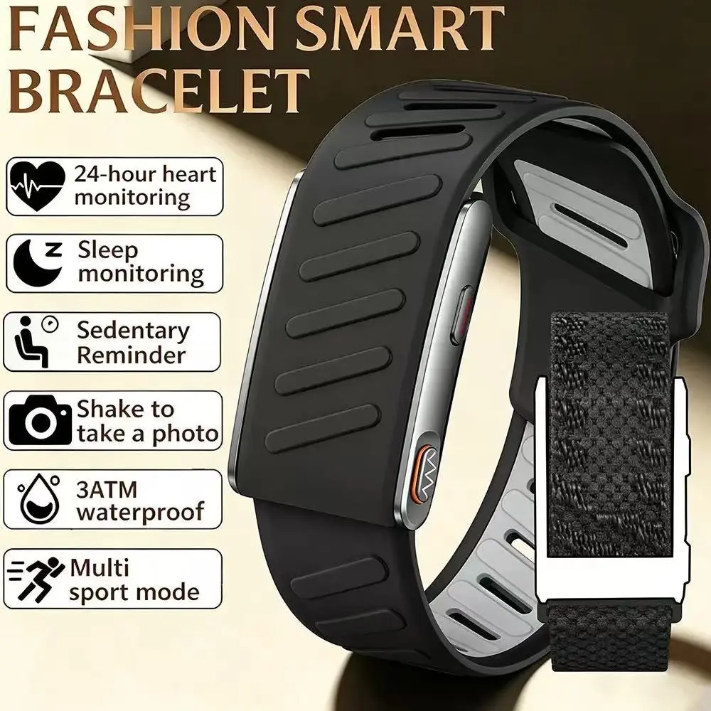 Kr96 Pro Smart Band, Sleep Tracker, Heart Rate Monitor, Multi-Activity Modes, Health Fitness Tracker, Unisex, No Screen, Activity Tracking