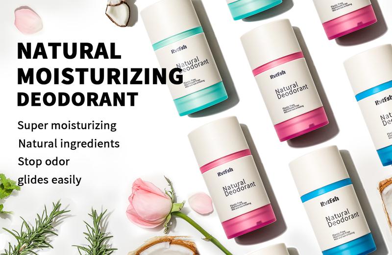 RVTFSH DeodorantlExtraStrength NaturalDeodorantfor Women&MenAluminum FreeLavender & Rose 2.65 0z. Body Care CosmeticSecret Deodorant Comfort Cleanser