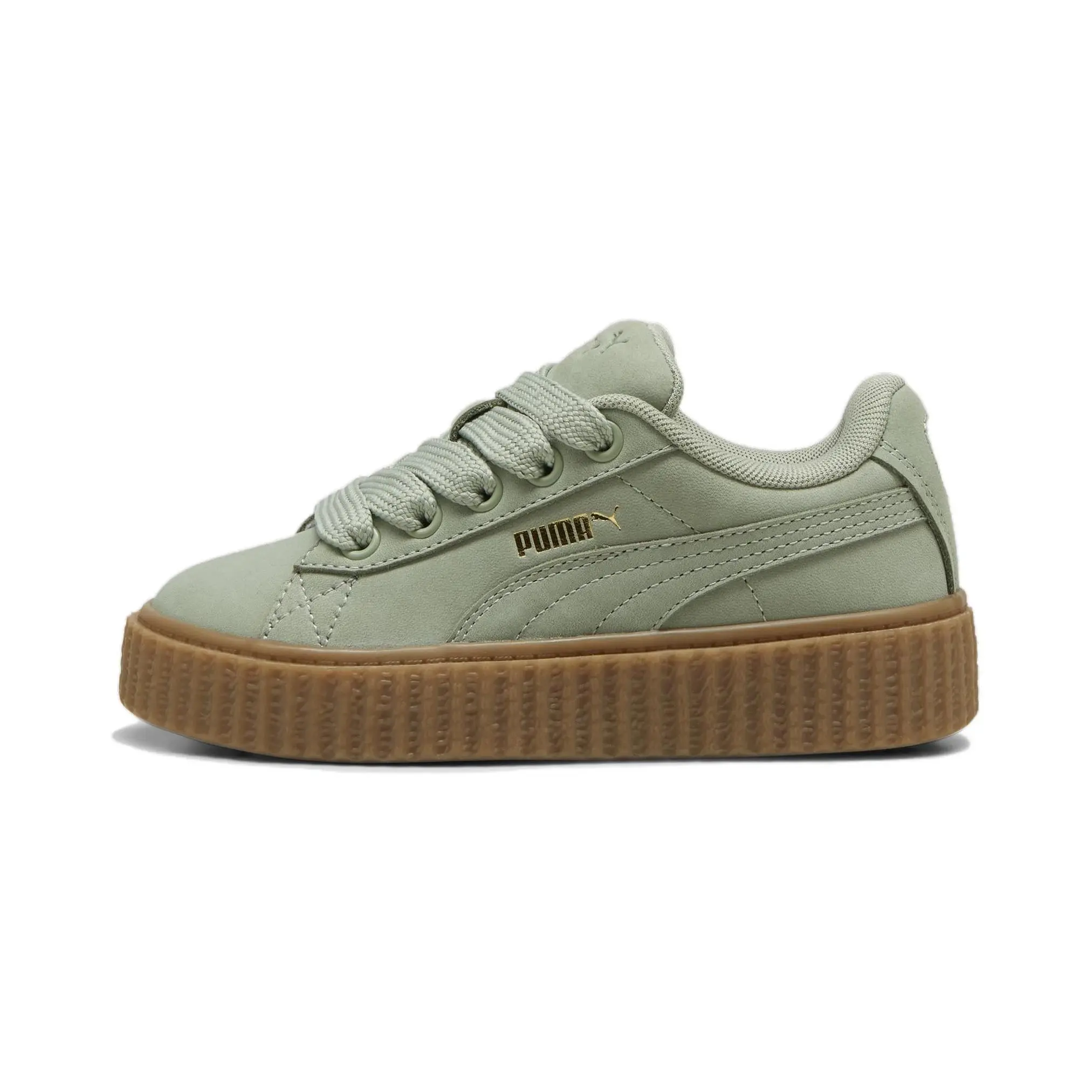 Fenty x Puma Creeper Phatty Little Kid 'Earth Tone Pack - Green Fog' 399867-02