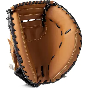 Baseball Catcher Glove Baseball and Softball Catcher's Mitt for Kid Youth Adult