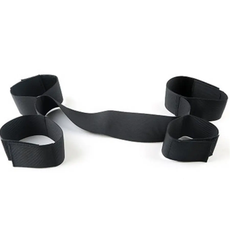 Protection Gear One-Word Handcuffs Role Play Props, Costume Accessories, Interactive Handcuffs, Safety Rope, Party Decorations