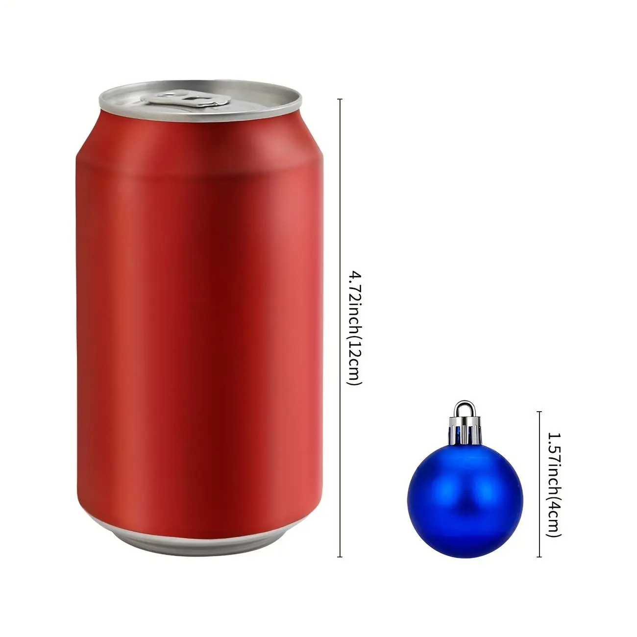72 Pcs Christmas Decoration Ornaments, 2 Boxes Holiday Hanging Balls, Home Decorative Spheres, Multiple Colors and Sizes, Blue Christmas Ornament