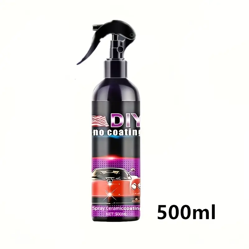 Rapid Ceramic Coating Paint for Car, Maximum Gloss & Shine, Extremely Hydrophobic, Unmatched Slickness, Repels Road Grime,Long Lasting, Pro Results