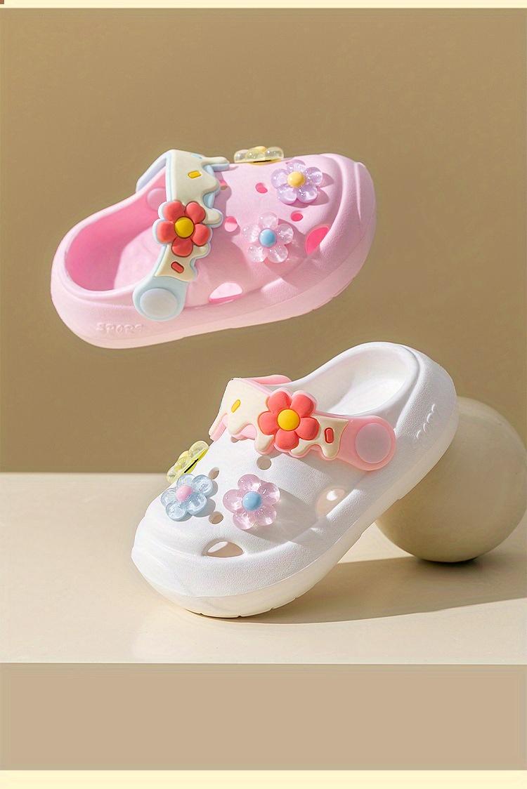 New(New)Adorable New Indoor Sandals for Toddlers, Featuring a Soft Non-Slip Bottom And Holes for Breathability