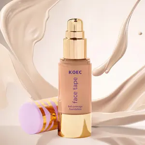 KOEC Concealer Foundation Waterproof Matte Light No Card Powder Face Tape Foundation