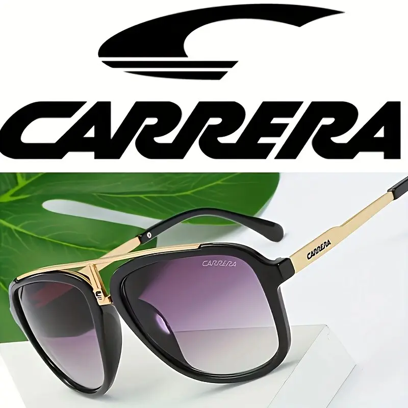 New Classic Fashion Sunglasses for Women, Luxury Charm Men's Brand Glasses, Unisex Uv400 Protection, Stylish Neutral Design