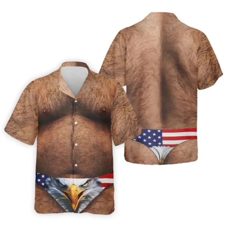 Funny Hairy Body Patriotic Shirt, Chest Shirt, USA Flag Shirt USA 250th T Shirt, Patriotic Shirt, Party  Beach Shirt, Patriotic Gift#TikTokMadeMeBuyIt#FunnyPartyCostume#HalloweenPartyWear#MensFunnyGift#HolidayOutfit