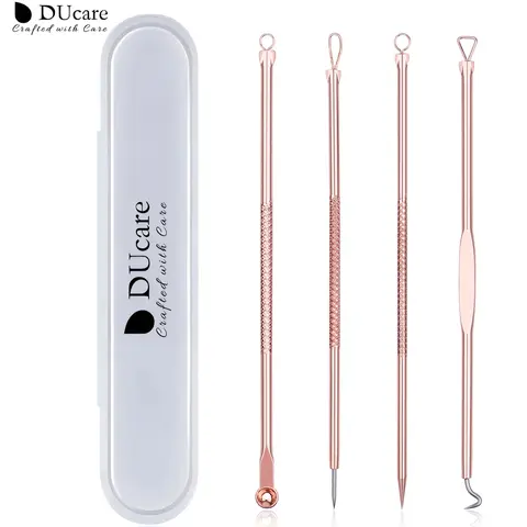 Professional Blackhead Remover Kit with Mini Storage Box, Medical-Grade Stainless Steel Needles, Precision Pimple Popper & Comedone Extractor, Skin Care Tool, Black Head Remover For Face